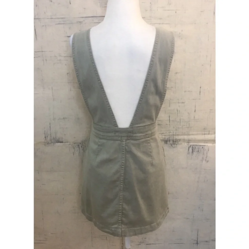 Free People Mallory Jumper in Olive Size 2 - Picture 7 of 8